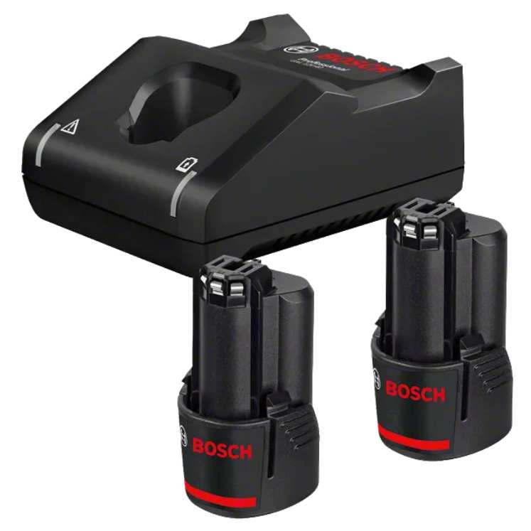 BATTERIE BOSCH SET DE BASE 2xGBA 12V 3.0Ah + CHARGEUR GAL 12V-40