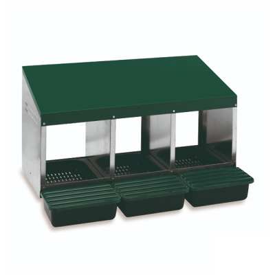 PONDOIR 3 COMPARTIMENTS FOND PLASTIQUE