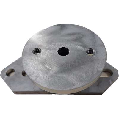 ADAPTATEUR INOX POUR POTEAU INOX RAMPE ESCALIER GALVA