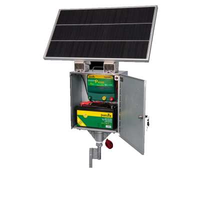 ELECTRIFICATEUR P 4500 + BOITIER ANTIVOL + MODULE SOLAIRE + BATTERIE