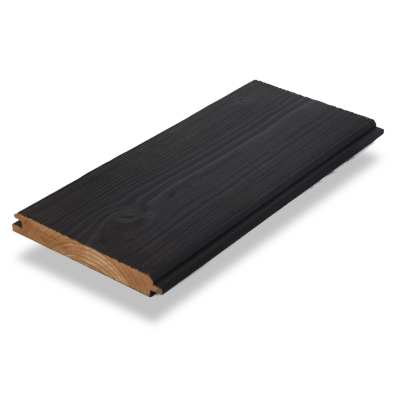 PLANCHETTE SAPIN THERMOWOOD CLASSIC-V BROSSE NOIR 9005