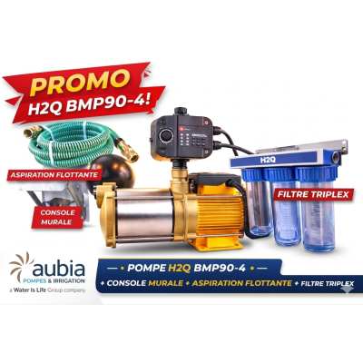 POMPE HYDROPHORE AUBIA BMP90-4 PROMO + CONSOLE + ASPIRATION + FILTRE