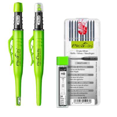 PACK MARQUEUR MULTI-MATERIAUX PICA 3030 + 4030 + RECHARGES