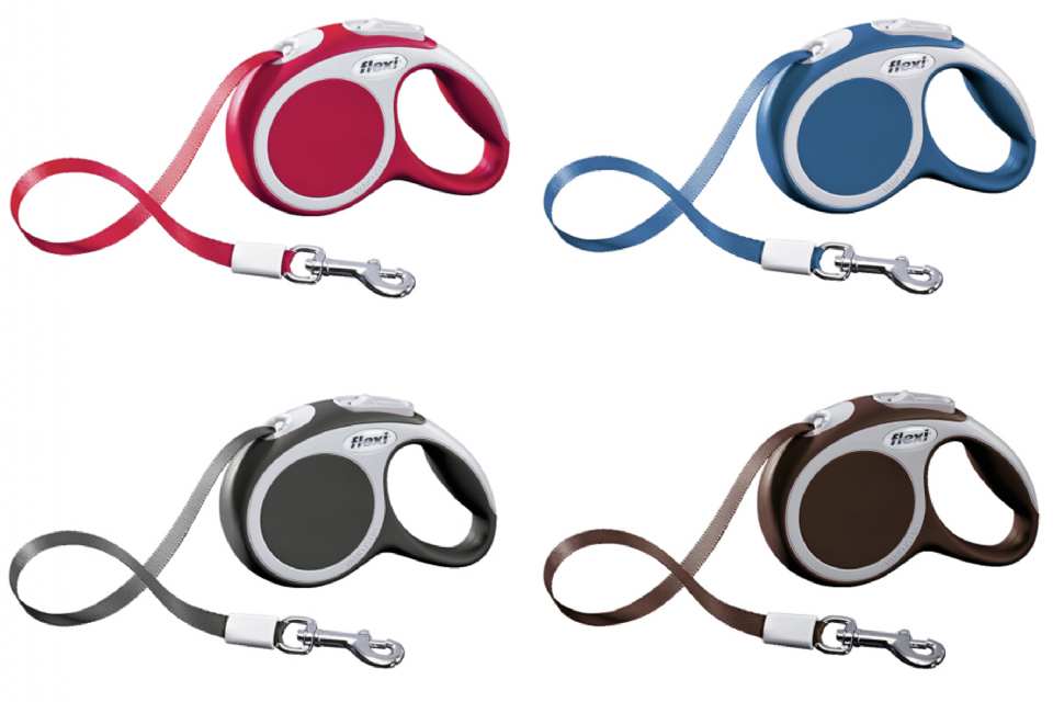 LAISSE FLEXI VARIO AVEC ENROULEUR POUR CHIEN