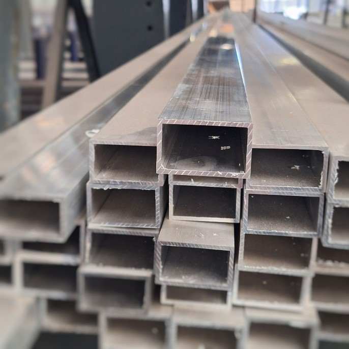 TUBE RECTANGLE ALUMINIUM