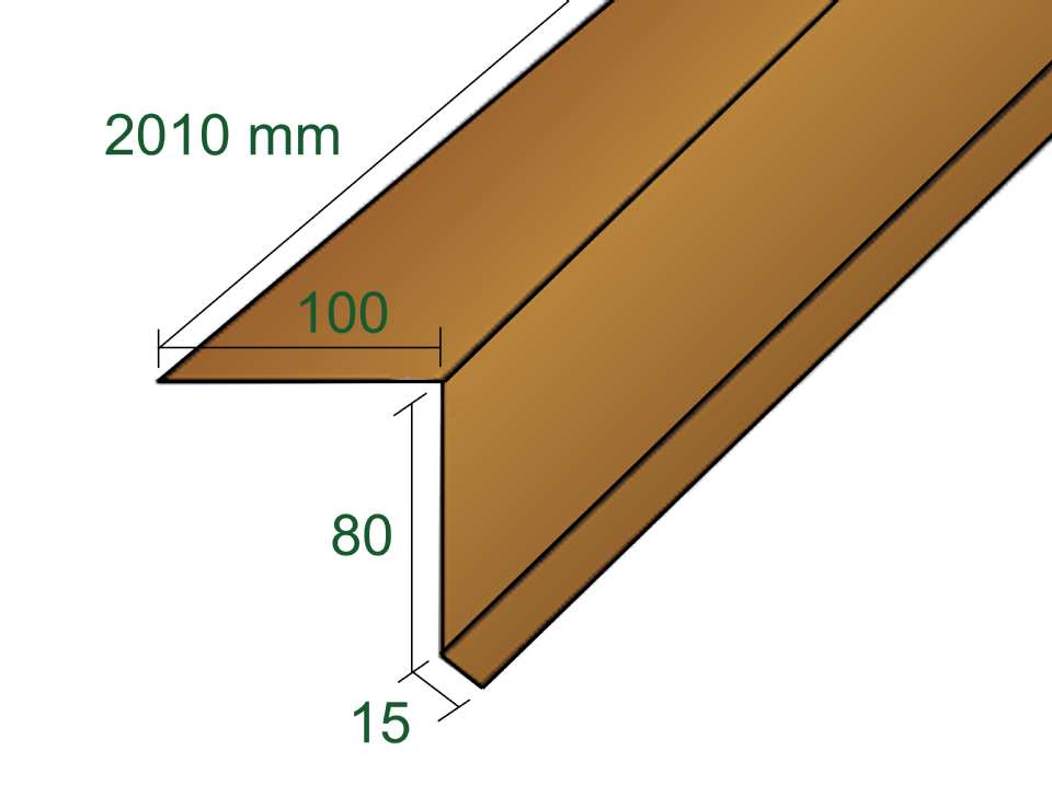 BAVETTE DE GOUTTIÈRE - PANNEAU TUILE