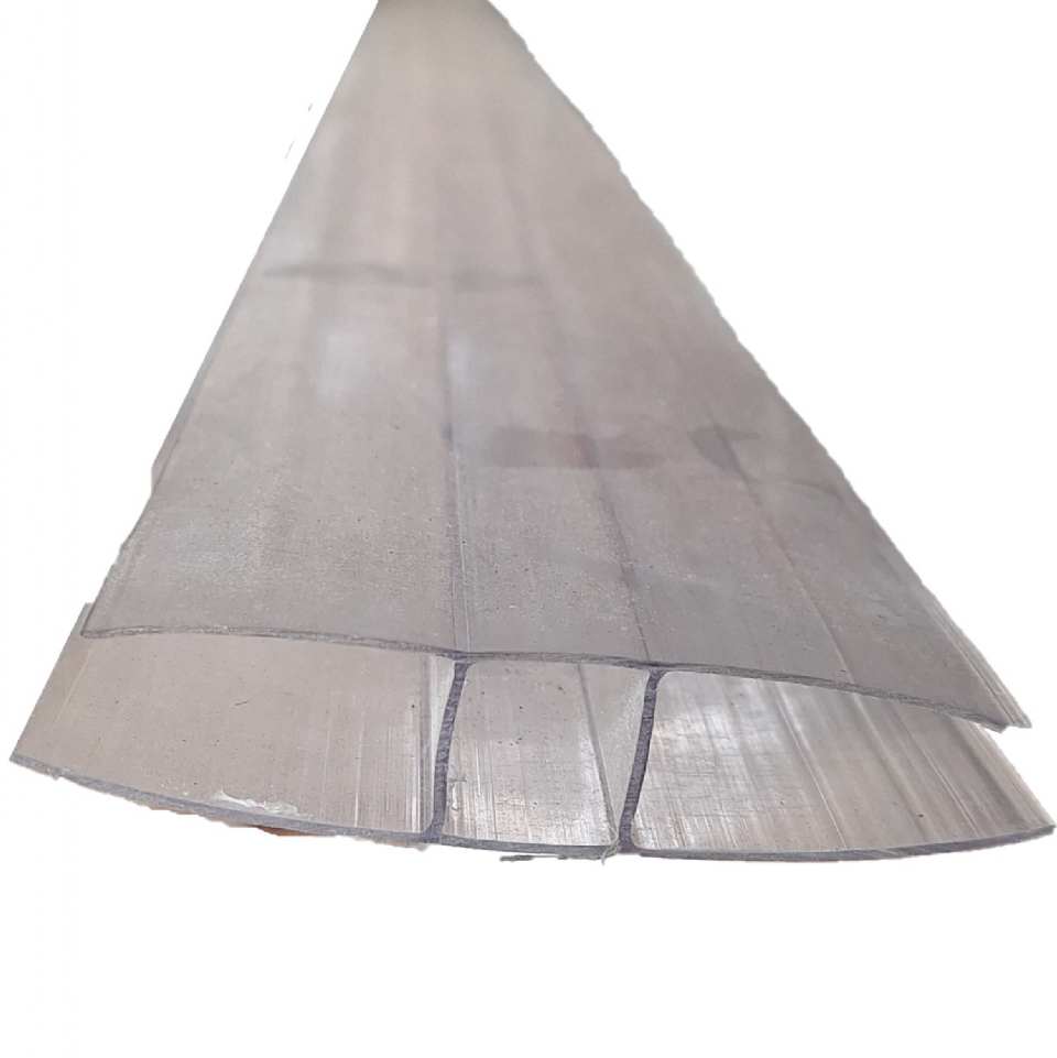 PROFILÉ H POUR PLAQUE DE POLYCARBONATE