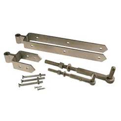 CHARNIÈRE POUR PORTILLON BOIS - KIT À VISSER