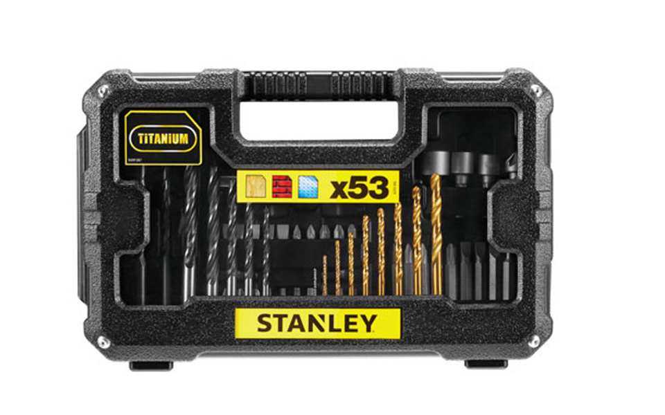 COFFRET VISSAGE PERÇAGE - STANLEY - 53 PIÈCES