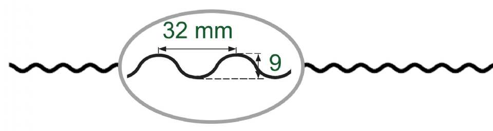 TÔLE PROFIL VOLTA PVC