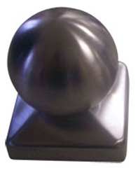 CAPUCHON CARRÉ MÉTAL AVEC BOULE