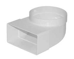 COUDE PVC AERATION DE CONVERTION BLANC