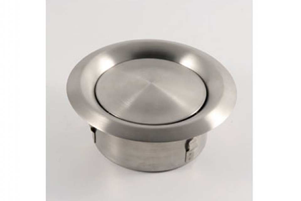 GRILLE D'AÉRATION À ENCASTRER RONDE INOX - RENSON 636