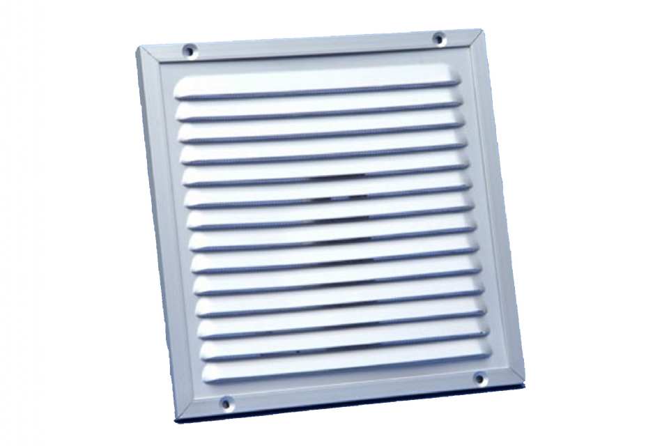 GRILLE D'AÉRATION MURALE + MOUSTIQUAIRE SCALAIR