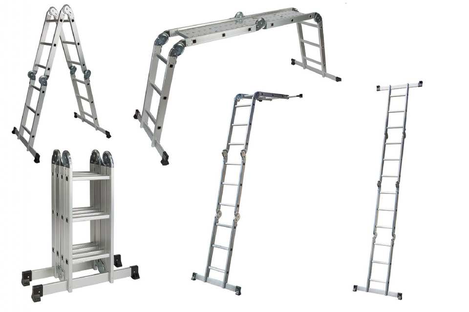 ECHELLE PLIANTE MULTIFOLD + PLATE-FORME