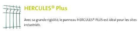 PANNEAU TREILLIS HERCULES BRUN OXYDON