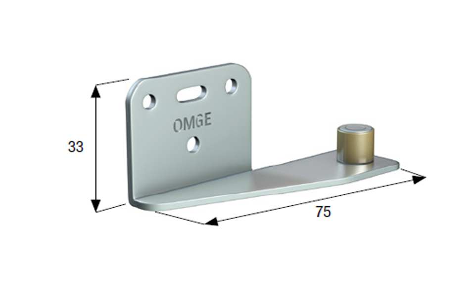 GUIDE DE RAIL ROLL GE 70KG SIMPLE MURAL