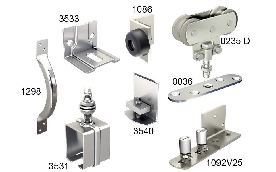 KIT MANTION 3530 P3 SANS RAIL - 1 RAIL