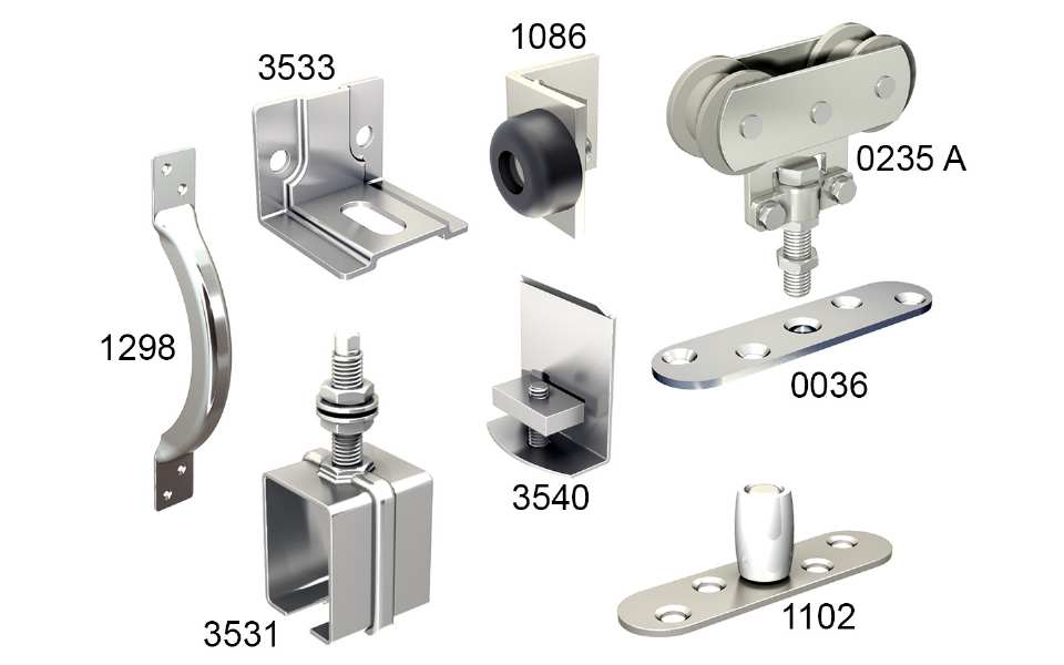 KIT MANTION 3530 U3 SANS RAIL - 1 RAIL