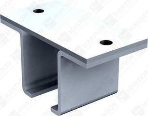 SUPPORT PLAFOND AVEC PLAQUE POUR RAIL 3530 - MANTION